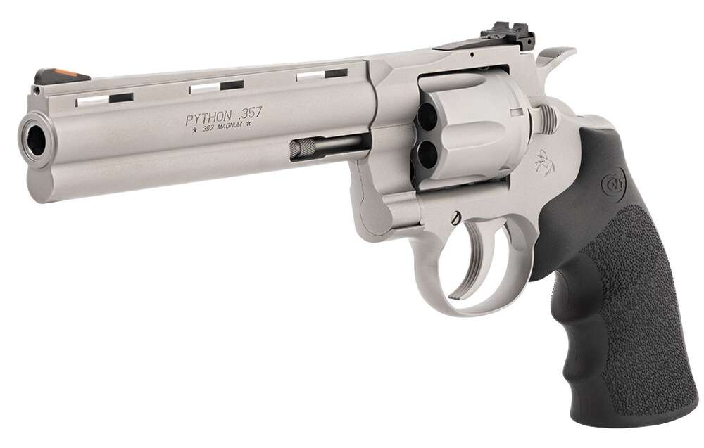 Handguns Colts Manufacturing Python 357Magnum|38Special COLT PYTHON 357MAG 6" 6RD STS BB • Model: Python